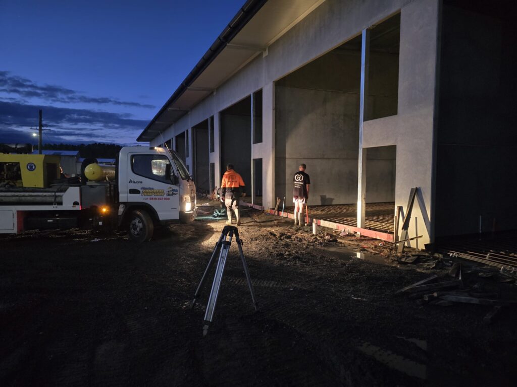 Tea Gardens Factory Floor Commercial Job